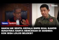 Konon saat terjadi bencana yang ada hanya kegaduhan di media sosial

