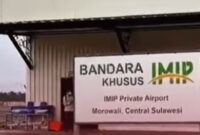 Otak di Balik Bandara IMIP Harus Ditingkatkan

