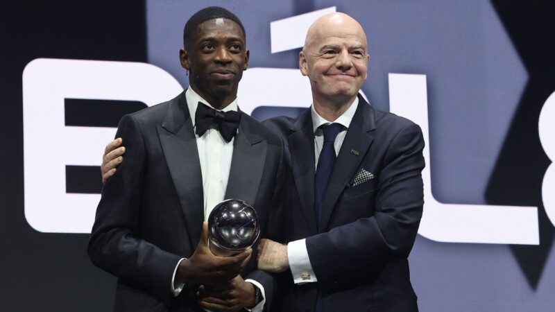 Pemain Pria Terbaik FIFA: Dembele mengalahkan Yamal, Mbappé untuk mengambil penghargaan


