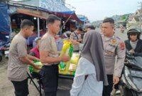 Polda Babel Gelar Gerakan Pangan Murah, 5 Ton Beras SPHP Diserang Warga

