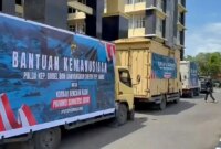 Polda Babel Salurkan Bantuan Logistik ke Sumbar, Irjen Pol. Viktor: Ini bentuk empati dan solidaritas terhadap Polri

