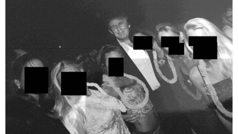 Trump, Clinton, Bill Gates di foto baru

