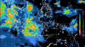 Pergerakan awan di layar pemantauan BMKG untuk mengamati dinamika atmosfer dan potensi hujan di wilayah Indonesia.
