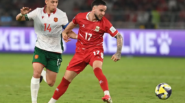 Bek sayap tim nasional Indonesia Calvin Verdonk mendapatkan menit bermain saat Lille menekuk Le Havre pada pekan keenam Liga Prancis di Stadion Pierre-Mauroy, Villeneuve d'Ascq.(Antara)