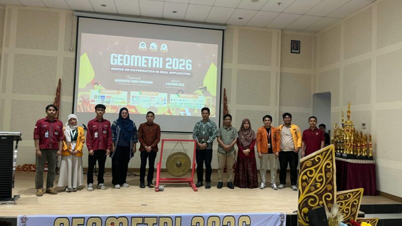 GEOMETRY 2026 Ditutup, Diikuti 1.300 Peserta dari Lima Provinsi


