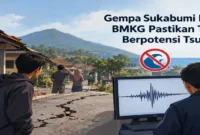 Gempa 5.7 SR Guncang Sukabumi, BMKG Pastikan Tidak Ada Potensi Tsunami