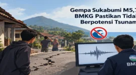 Gempa Sukabumi M5,7, BMKG Pastikan Tidak Berpotensi Tsunami (Foto : Ilustrasi)