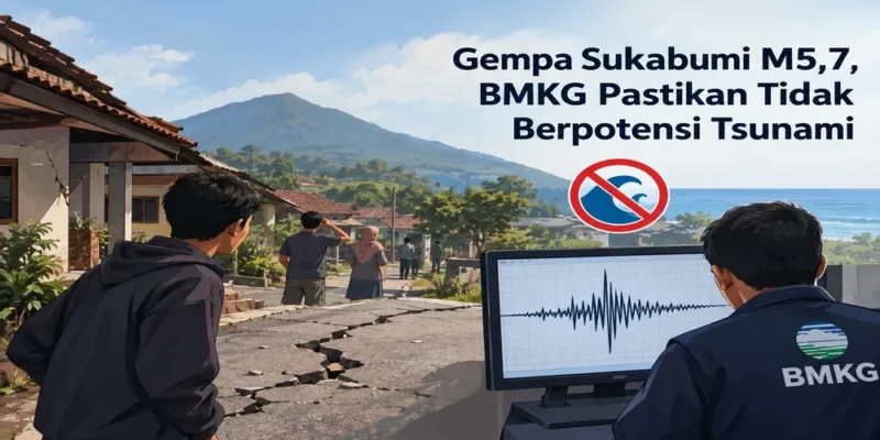 Gempa Sukabumi M5,7, BMKG Pastikan Tidak Berpotensi Tsunami (Foto : Ilustrasi)