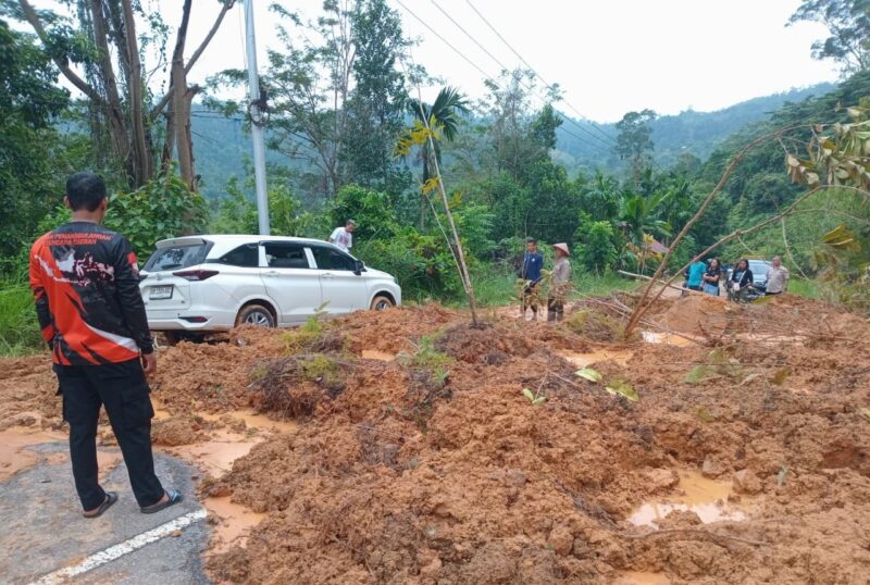 Hujan Deras Picu Banjir dan Longsor di Pesisir Selatan, Sejumlah Titik Butuh Alat Berat

