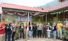 Wabup Risnaldi dan Forkopimda Monitoring Pilwana Serentak di Sejumlah TPS