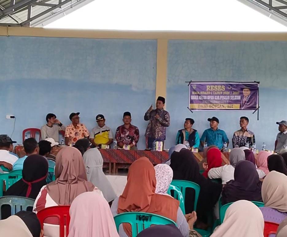 Dani Sopian Serap Aspirasi Warga Pasir Ganting Pulau Rajo, Pengaspalan Jalan dan Abrasi Jadi Perhatian