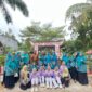 Foto bersama usai Penilaian Lapangan Ketua Kelompok Dasawisma Tingkat Kabupaten Pesisir Selatan Tahun 2026 di Dasawisma Kamboja I, Nagari Lunang Barat, Kecamatan Lunang, Selasa (27/10/2026).