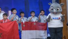 Tim Indonesia yang tampil di ajang International Mathematics and Science Olympiad (IMSO) ke-23 tahun 2026.(MI/HO)