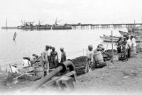 Ilustrasi era pembangunan jalan Anyer-Panarukan. Collectie Stichting Nationaal Museum van Wereldculturen 