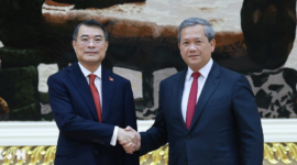 Kementerian Luar Negeri dan Kerja Sama Internasional Kamboja mengeluarkan siaran pers terkait hasil kunjungan Perdana Menteri Le Minh Hung.

