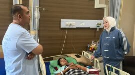 Kunjungi Atlet Paralayang Korban Crash Landing di Porprov XIV, Lisda Hendrajoni Pastikan Biaya Pengobatan Ditanggung BPJS Ketenagakerjaan

