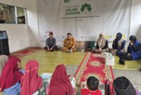 Mahasiswa KPI Unismuh Dampingi Pendidikan dan Dakwah di Kampung Pemulung

