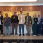 Perwakilan JHB usai melakukan pertemuan dengan OJK dan akan melanjutkan pertemuan dengan Kementrian Komunikasi dan Teknologi ,Senin (12/10/2026).(dok yara)