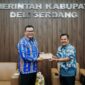 Percepat Informasi Bencana, Bupati Deli Serdang Terima Perangkat WRS dari BMKG - Sumut

