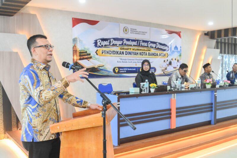 Perkuat Karakter Al-Quran, Musriadi Dorong Implementasi Kurikulum Berbasis Diniyah

