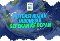 Prakiraan Cuaca Indonesia Minggu Ini Periode 02 – 08 Oktober 2026: Memasuki bulan Oktober 2026, suasana masih tergolong kering, namun hujan lebat masih berpotensi terjadi di beberapa wilayah - Potensi hujan dalam seminggu ke depan

