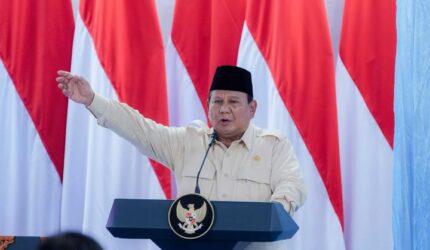 Presiden Prabowo dijadwalkan menghadiri puncak HUT TNI ke-81
