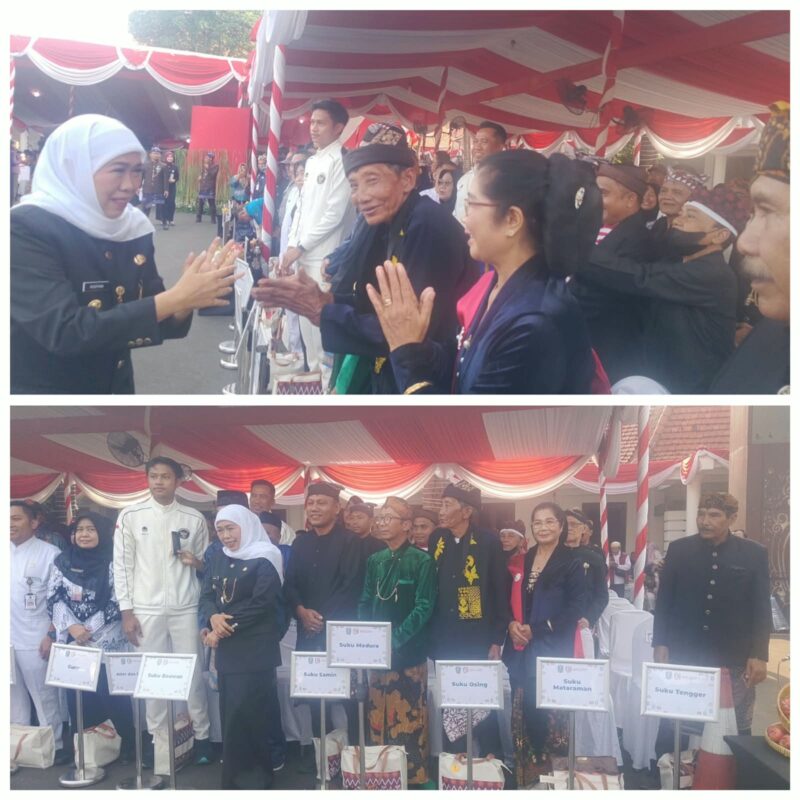 Puluhan Tokoh Adat dan Budaya Kunjungi Gedung Negara Grahadi

