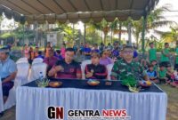 Ratusan Siswa SD Ikuti Lomba Megala-gala, Babinsa Dukung Pelestarian Budaya Lokal