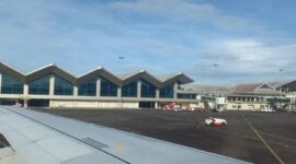 Bandara Sam Ratulangi (Samrat) di Manado, Provinsi Sulawesi Utara. (foto:ist/Ant)