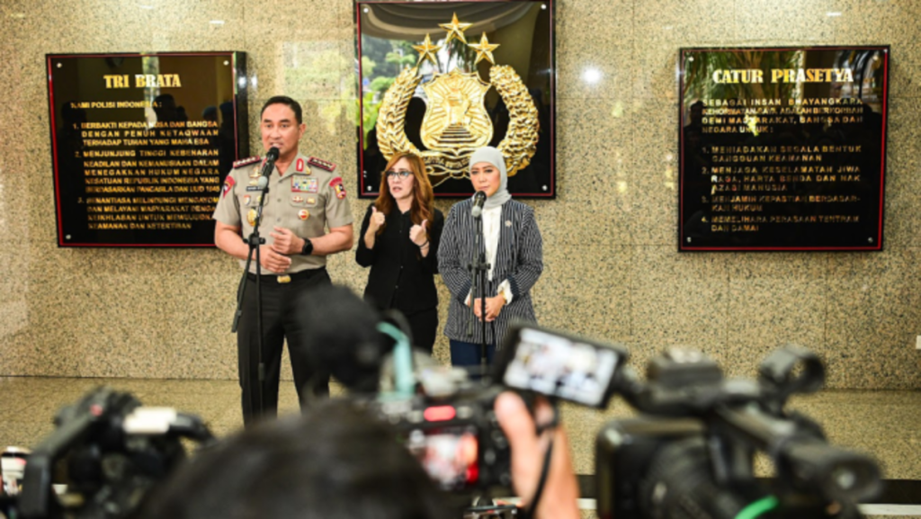Menteri Komunikasi dan Digital Meutya Hafid bersama Kapolri Suyudi Ario Seto memperkuat sinergi pemberantasan judi online dan kejahatan digital