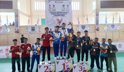 Tim Takraw Pesisir Selatan Kumpulkan Empat Medali Perak dan Tiga Perunggu pada Porprov XVI Provinsi Sumbar 2026