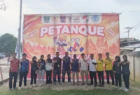 Cabor Petanque Pessel di arena Kampus II PJOK UNP, Selasa (6/10/2026)