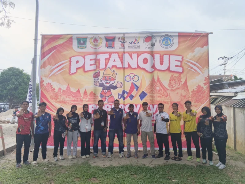 Cabor Petanque Pessel di arena Kampus II PJOK UNP, Selasa (6/10/2026)